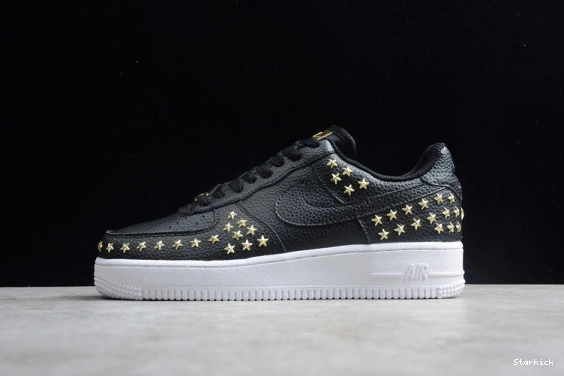 LOW STARS AIR BLACK AR0639-001 FORCE 1 NIKE 1119
